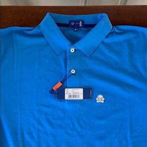 Stitch M/L Light Blue Polo